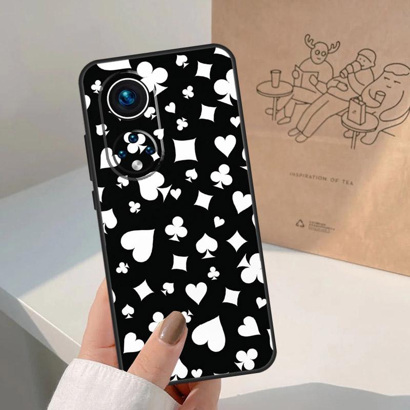 

КАЗИНО ИГРАЛЬНЫЕ КАРТЫ Чехол для Honor Magic 7 Lite 5 6 8 Pro Для Honor 400 200 90 70 50 X8c X8b X9a X9b X9c X9d Win Honor 400 Lite
