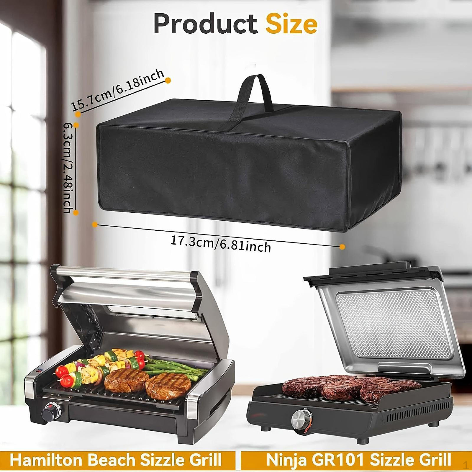 

Indoor Grill Cover Searing Wind Resistant Lightweight Tear Protection Multipurpose