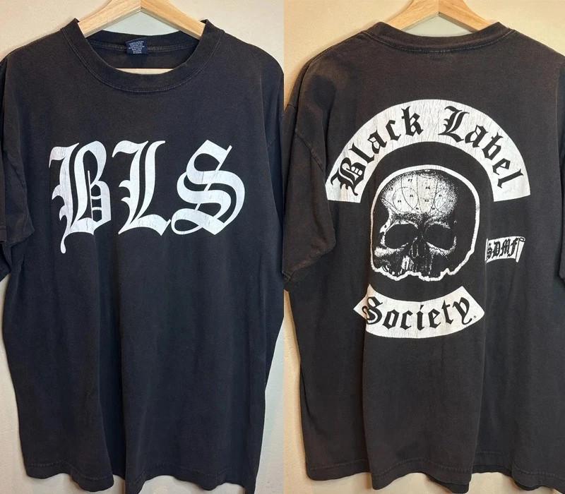 Black Label Society Zakk Wylde Band TShirt 2 sided Classic style Unisex T-Shirt XXXXL
