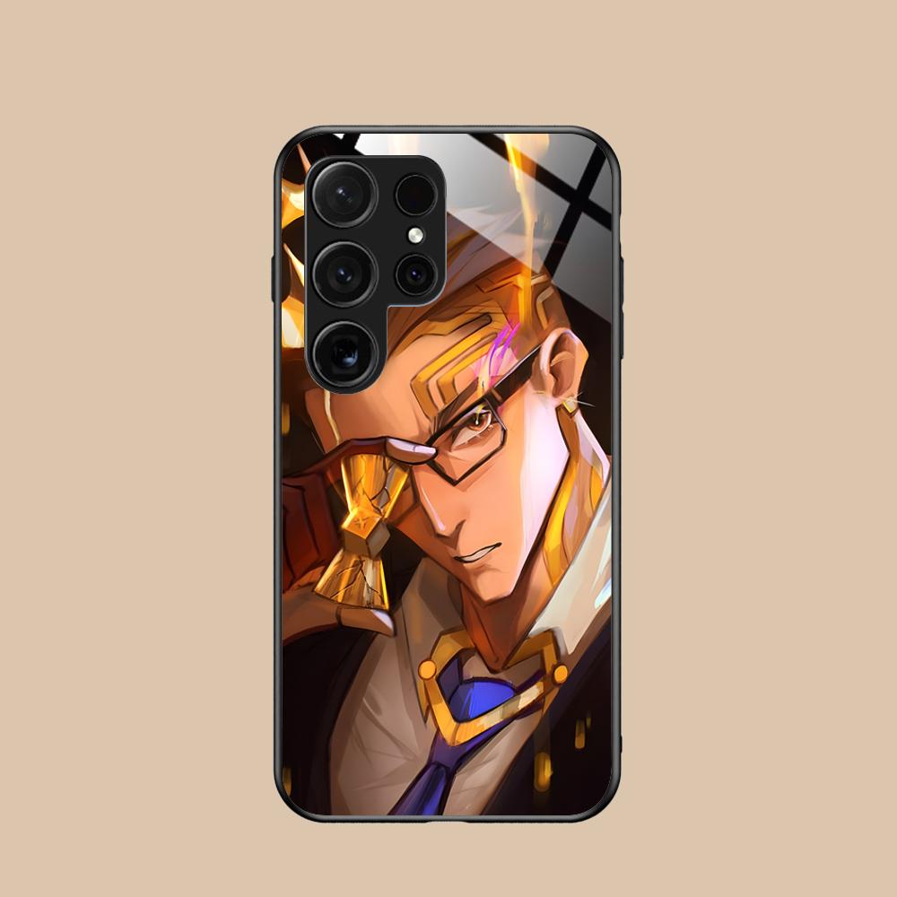 

Valo Chamber Phone Case for Samsung Galaxy S26 S25 S24 S23 S22 S21 S20 Note20 Plus FE Ultra Glass Protective Cover Galaxy S22 Ultra 5G