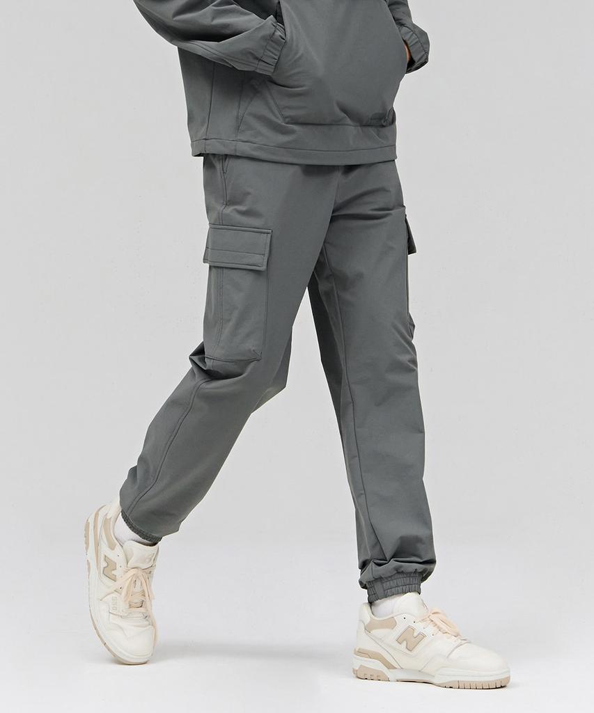 CHASECULT Men'S Stretch Fleece-Lined Cargo Jogger Pants - Khaki