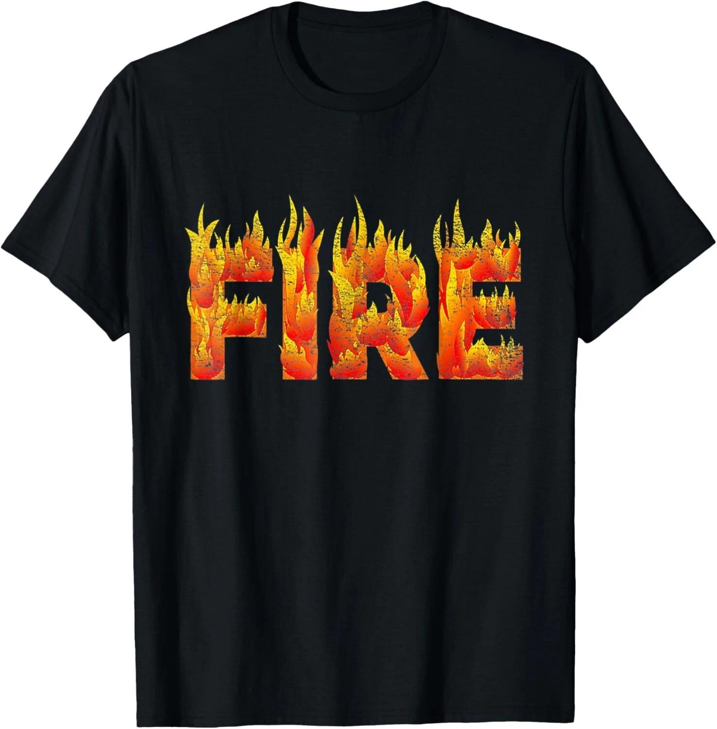 

Fire and Ice DIY Last Minute Halloween Party Costume Couples T- Shirt 4XL