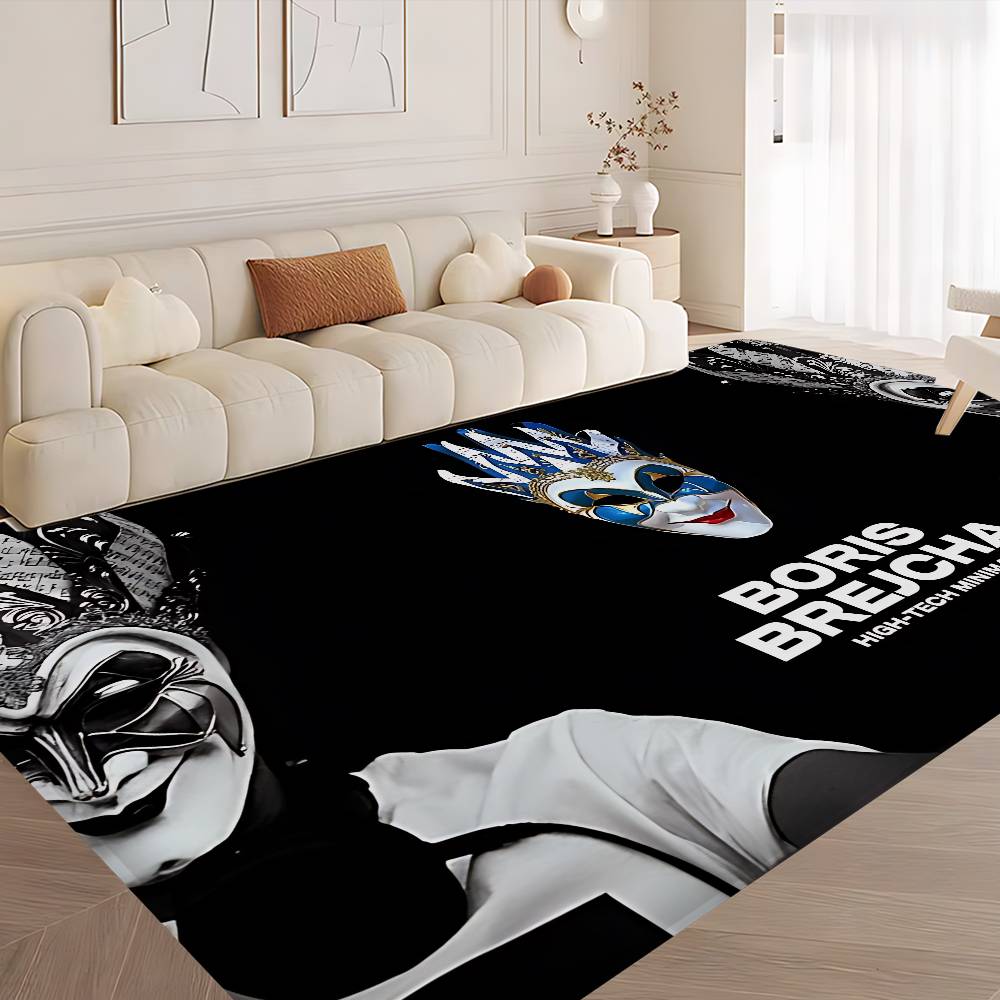 DJ Boris Brejcha Floor Mat Rectangle Anti-slip Home Soft Badmat Front Door Indoor Outdoor Mat El Decor Mat