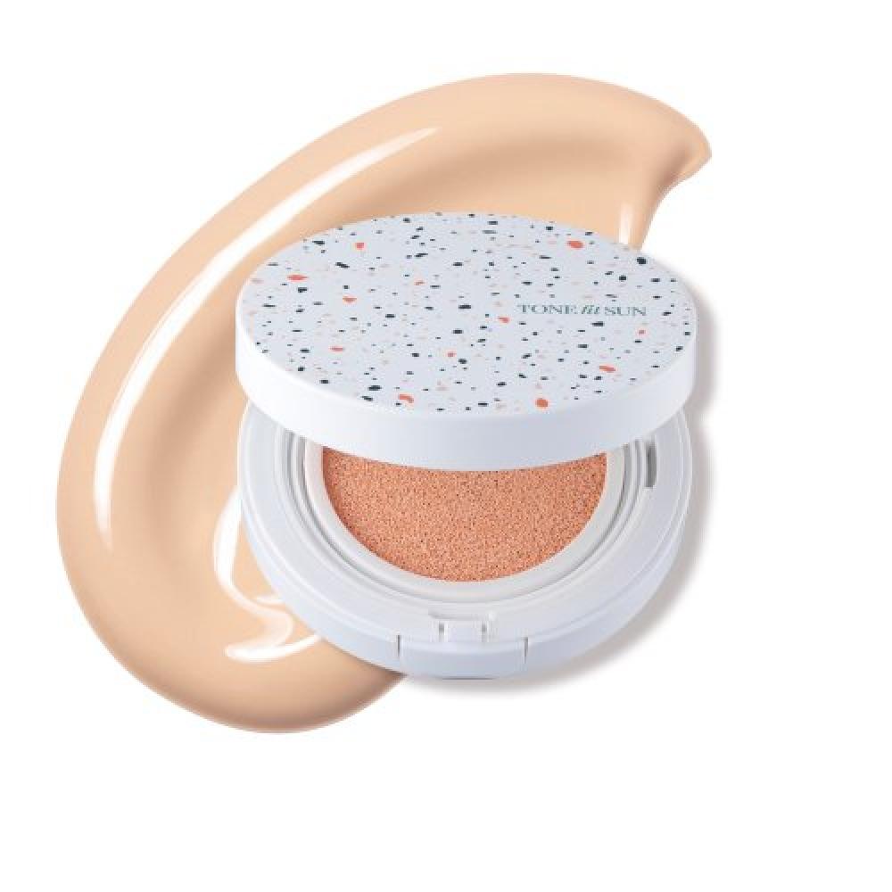 TonefitSun Vegan Padefree Tone Up Sun Cushion 12g 2 pcs/ TFTSC20010x2