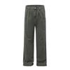Street Gray Tooling Casual Pants Men's Straight Long Pants