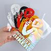 Motorcycle Reflector Sticker Decal Waterproof Helmet Reflective Stickers Motorcycle Car Red Respect for Bikers Vinyl 3D Stickers