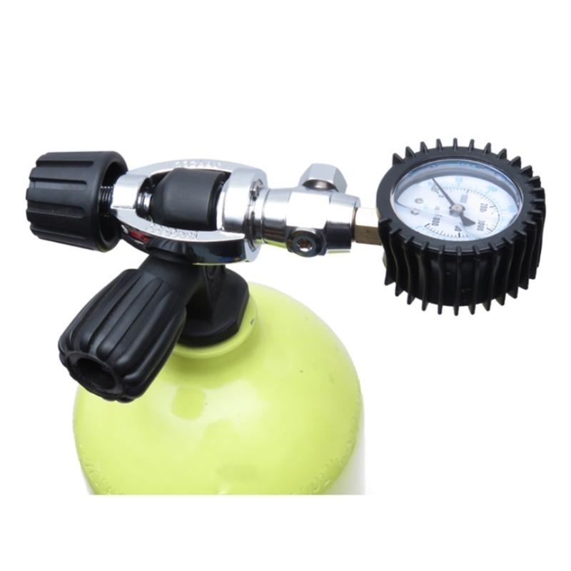 Air Tanks Pressure Checker, Scubas Diving Pressure Gauge Strong Accessory Equipment 5000PSI Air Tanks Pressure Checker