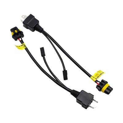 Faisceau de câblage à relais H4 26 cm pour mise à niveau d'ampoule H4 Bi LED et lentille de projecteur Xénon Accessoires d'éclairage automobile Haute qualité