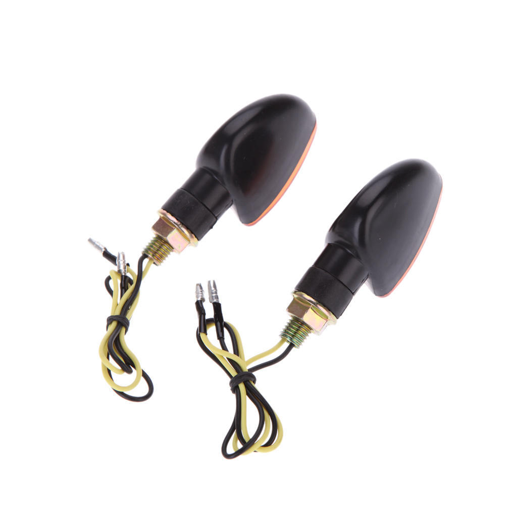 4 Stück 12V Motorrad Fahrrad Glühbirne Amber Vorne