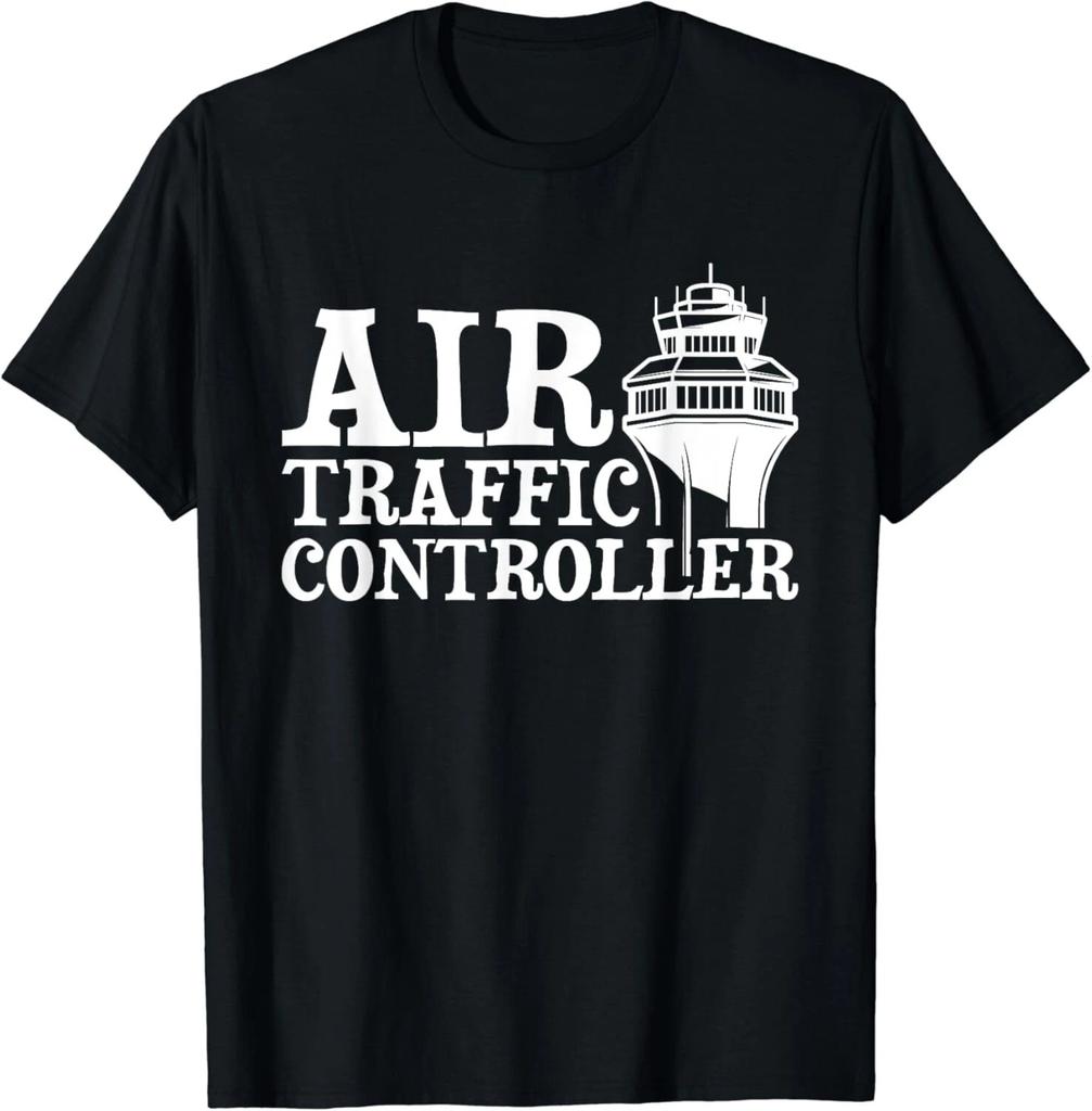 Fluglotse - ATC Luftfahrt Flugplatz Turm Control Geschenk Unisex T-Shirt
