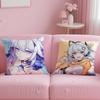 popular game Honkai Star Rail Cushion Cover Soft  EasyWash Pillow Case  Versatile for Couch Bed Travel and Office