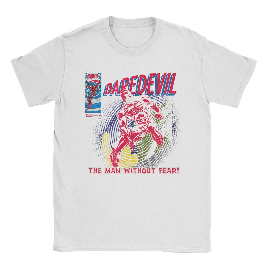 Echte Grappige Daredevil Legacy Comic Cover T-shirt Heren O-hals T-shirt TV-serie Korte mouw T-shirt MerchJacket