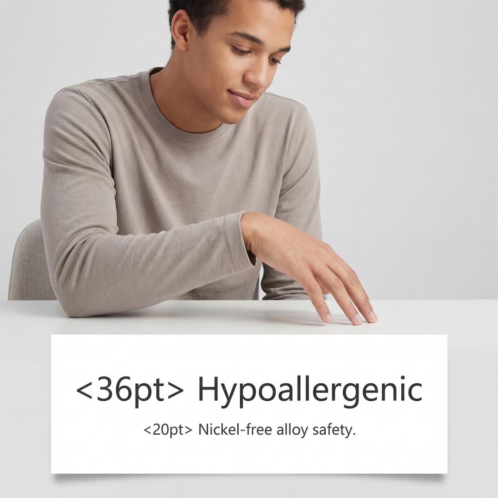 Magnetic Ring (Black) Matte Glossy Simple Versatile Fashion Open Design Daily Matching Ring Available in Multiple Colors