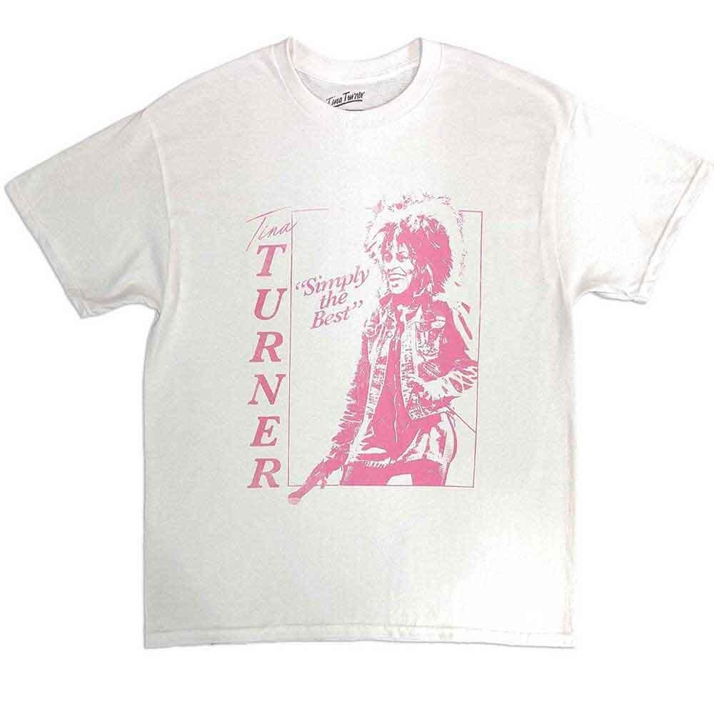 Tina Turner The Best T-Shirt White New S