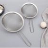Stainless Steel Handheld Kitchen Sieve & Skimmer Ladle for Soy Milk, Oil, Flour, and Hot Pot.