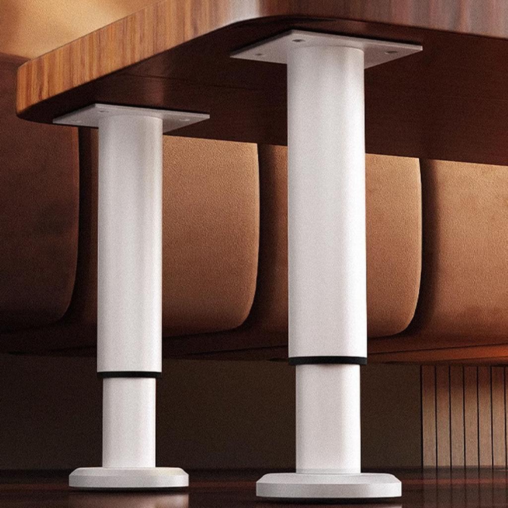 Adjustable Furniture Legs Telescopic Support Feet Heavy Duty Extendable Furniture Supports 4pcs for Homes & Office Use