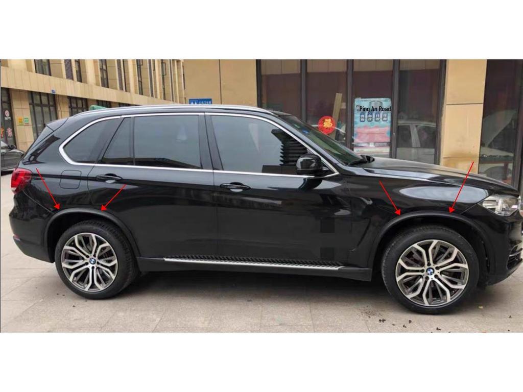 Compatible Fender Flares for BMW X5 E70/F15 (08-17), Wide Body, Modified Design