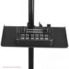 Btuty Clamp-on Tray Microphone Stand, Metal, with Mounting Clamp