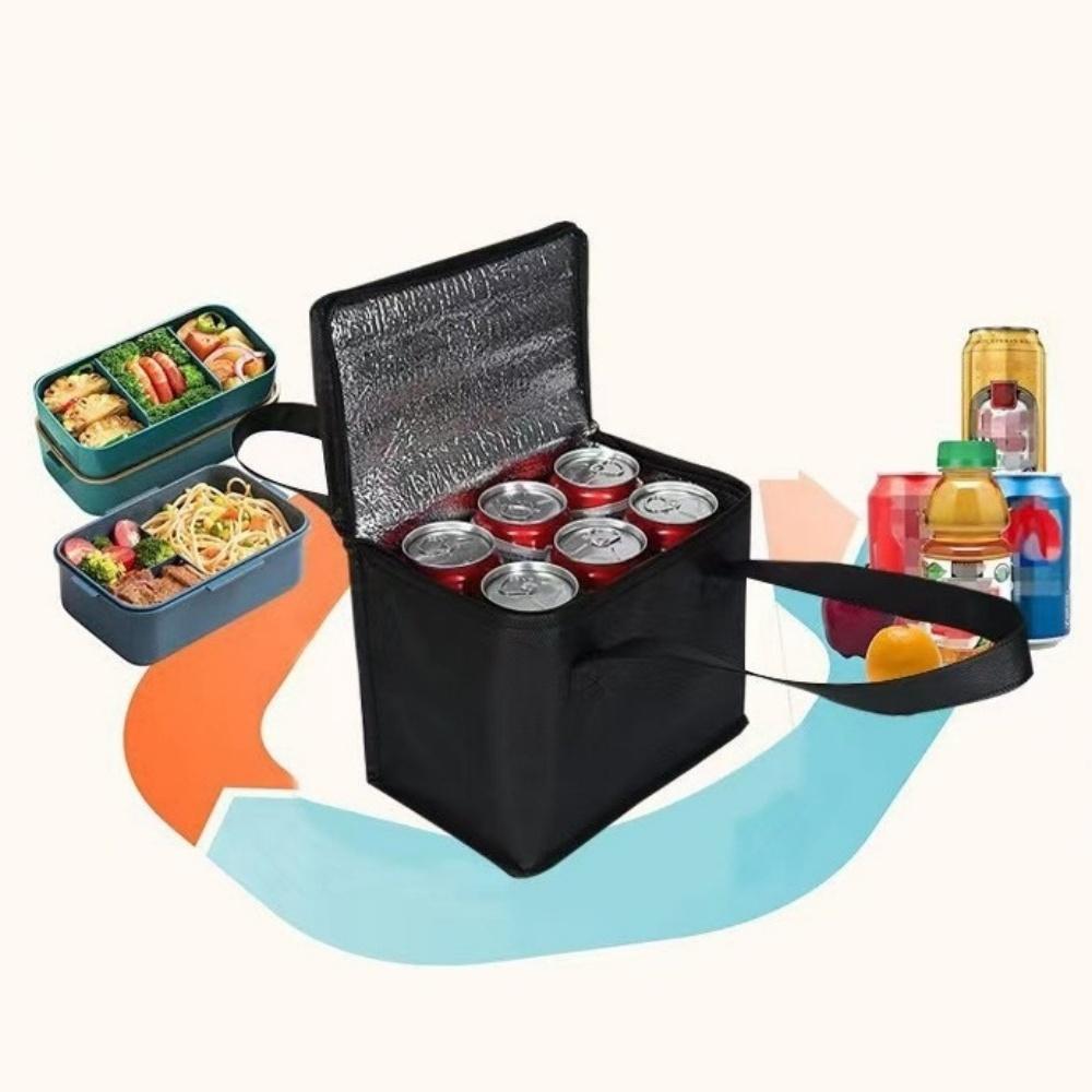 Pizza Insulated Bag, Portable Lunch Refrigeration Bag, Folding Insulated Picnic Ice Pack, Food Insulated Bag, Beverage Rack Insu