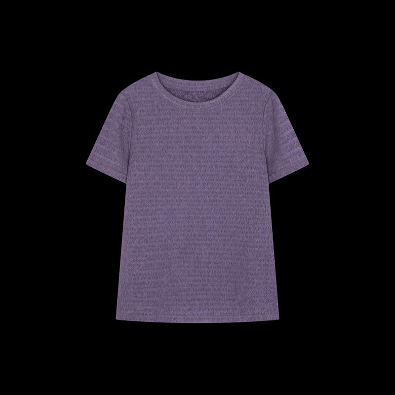 Women's Textured Casual T-Shirt
