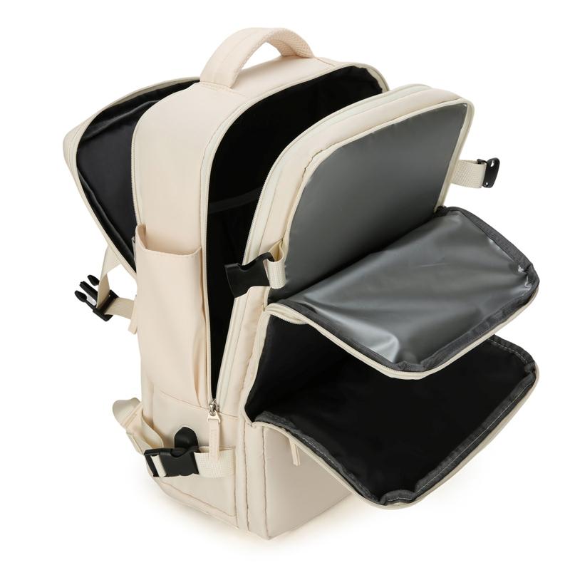Business Travel Backpack Slim Laptop Hand Luggage with USB Charging Port Men's & Women's Cabin Bag for Work Trips