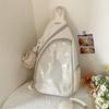 Casual Sports Shoulder Bag Travel Trend Cycling Harajuku Large Capacity Crossbody Bag Cute Girl Student Breast Bag Ita Bag