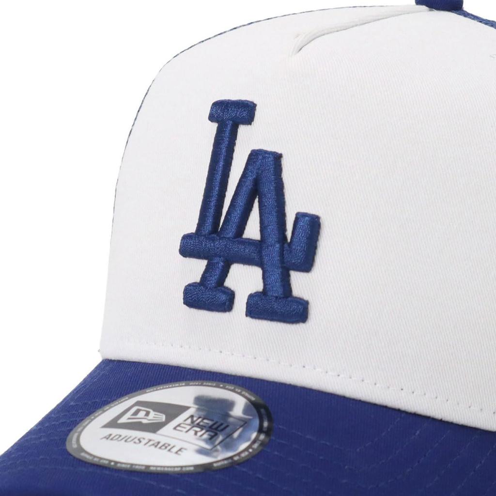 New Era Mesh MLB LA Free 940AFTR MESH EMB LOSDOD WHI NER36C6607 9FORTYA-Frame Cap, White/Dark Royal, Size, DROY, 14388628,
