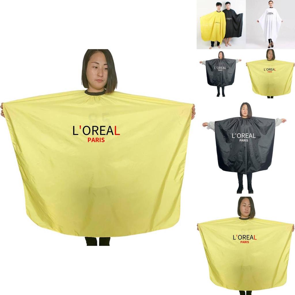 Salon Haircut Apron With Waterproof Polyester Fabric For Barbers And Hairdressers