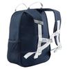 New PUMA Fabric Backpack Regular Unisex Marine Blue & Light Gray 090401-05