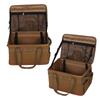 Camping Storage Bag Multipurpose Large Capacity Lightweight Hard Collapsible Camping Storage Bag with Handles 30L Khaki