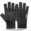 Sunscreen Gloves Thin New Spring and Summer Men and Women Outdoor Sports Half Finger Two Finger Fishing Touch Screen Fishing Gloves