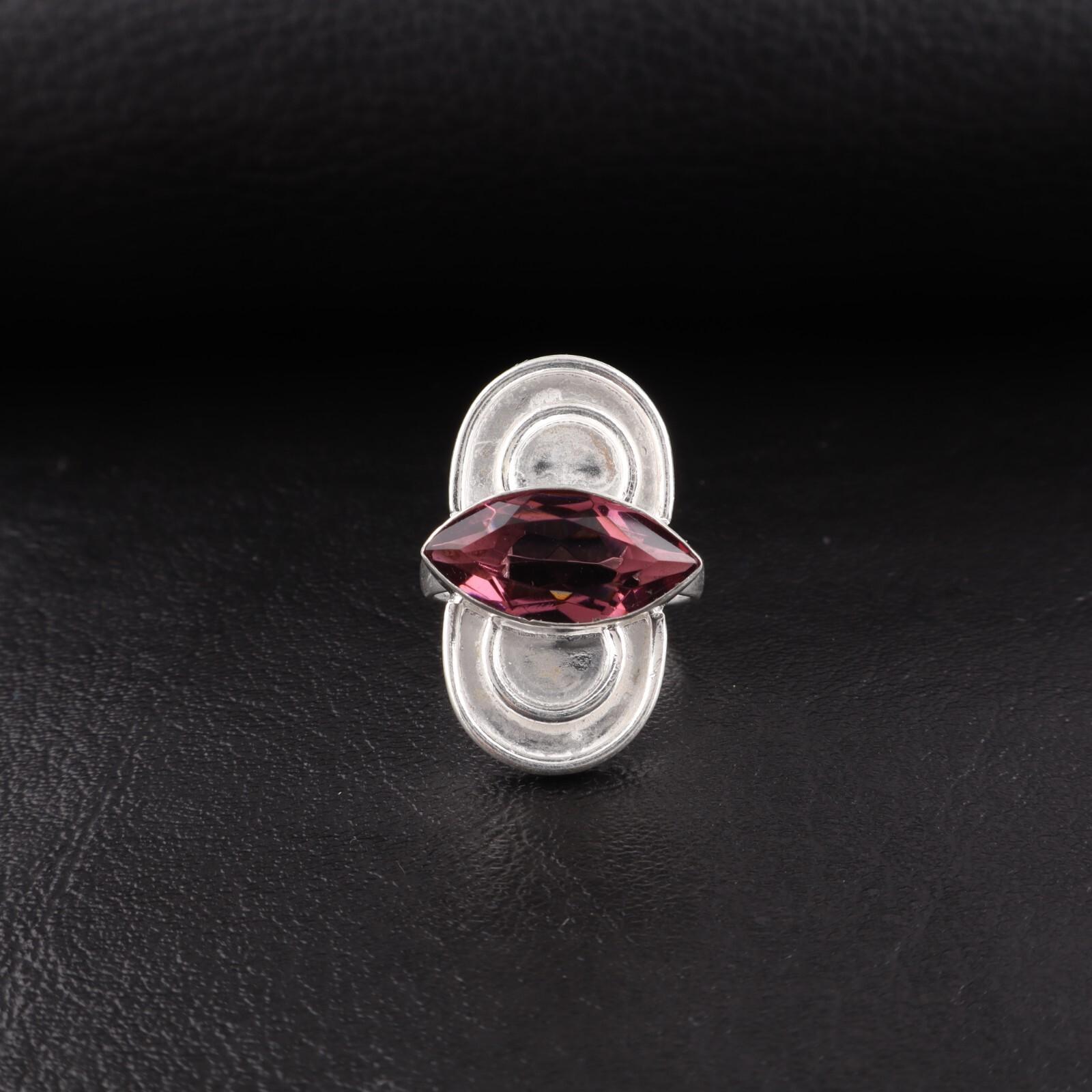 

Родолит Драгоценный камень 925 Стерлинговое серебро Бохо Ювелирные изделия Ручной работы Кольцо Подарок для жены RR-34-15 13