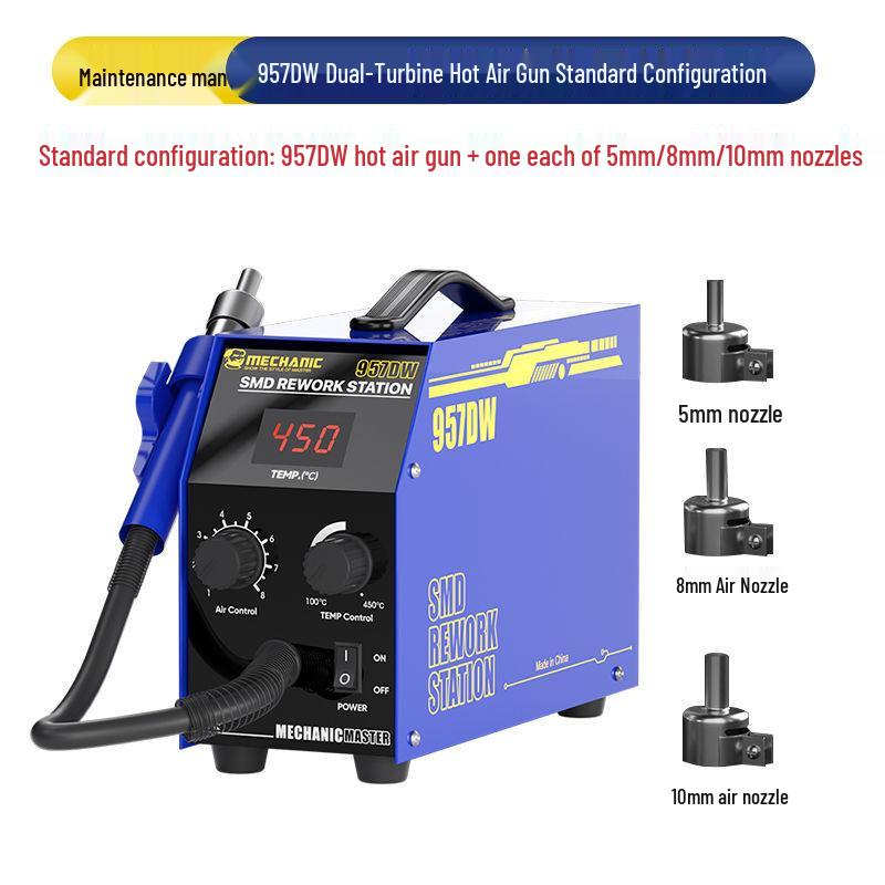 

957DW Hot Air Gun Soldering Station for Electronic Repair