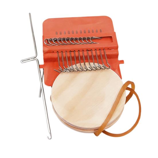 Yousheng Knit Patch Loom Kit Knitting Repair Patch Loom Knit Patch Maker Kit Portable Patch Darning Loom for Mending Worn Spots Holes