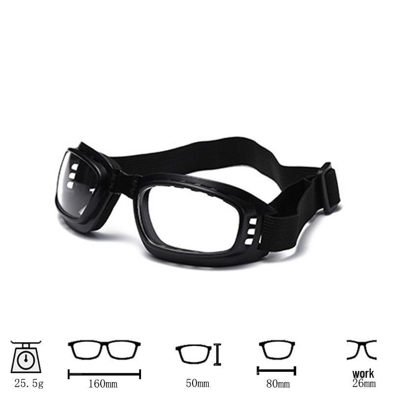 Wielofunkcyjne wiatroodporne gogle do sportów śnieżnych, motocyklizmu i dla zwierząt