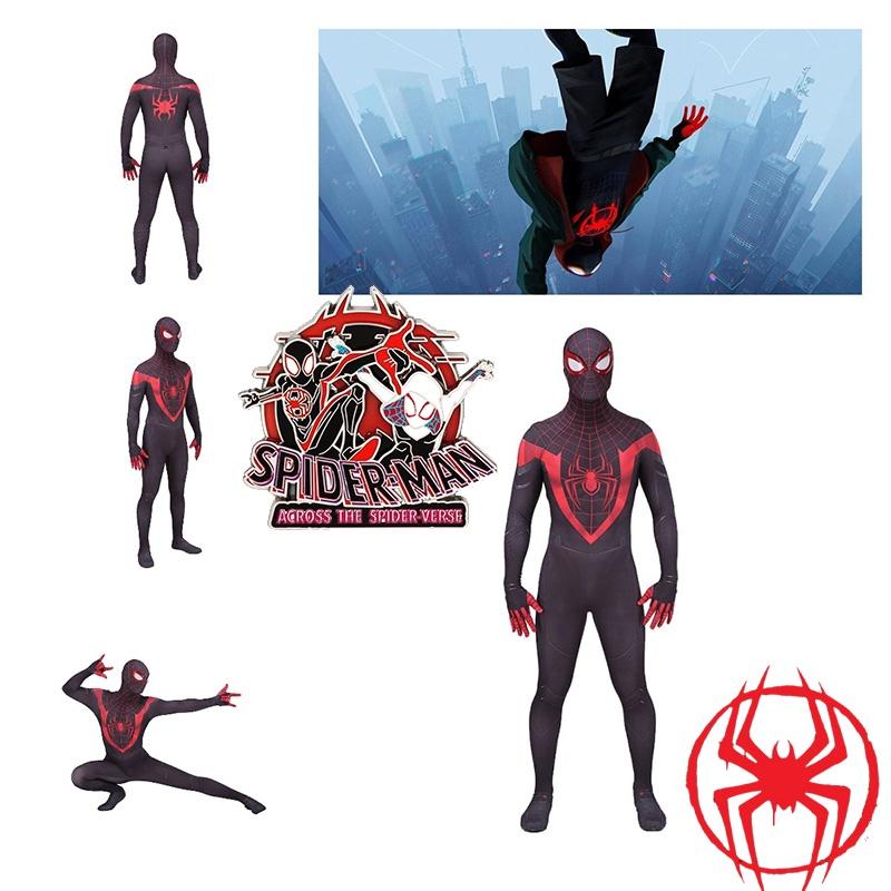 Spider-man Across The Spider-verse Kostüm Für Ps5 Miles Morales Schwarzer Body