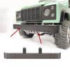 Aluminum Alloy Front Anti Collision Bumper Fit for MN D90 MN-99 MN-91 FJ-45 RC Upgrade Parts(Silver MN-001S )