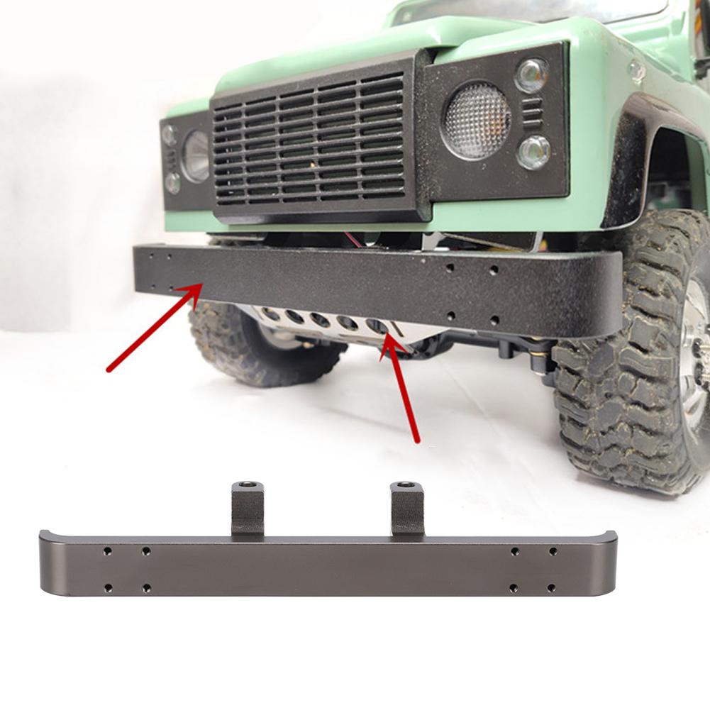 Aluminum Alloy Front Anti Collision Bumper Fit for MN D90 MN-99 MN-91 FJ-45 RC Upgrade Parts(Silver MN-001S )