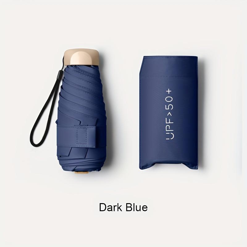 Mini Capsule Umbrella Small Pocket Rain Umbrella Folding UV Ultraviolet Protection Ultra Light Sunny And Rainy Dual Use Umbrella