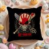 Fünf-Finger-Todesstoß Kissenbezug Sommer Frische Leinenstoff Doppelseitiger Druck Kissenhülle Sofa Heimdeko Geschenk