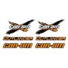 Para BRP CAN-AM Kit de Adesivos Decalques Adesivos de PVC~3167