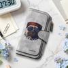 Cool Pirate Dog Pattern Long Wallet Fashion Casual Multi Card Slot Portable Purse