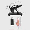 Adult Product Counting Gun Machine for Women, Heating, Shaking, Tongue Licking and Masturbating Device, Simulation of Penis Insertion, for 18+