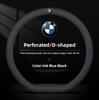 Car Steering Wheel Cover Ultra-thin Breathable Car Accessories For BMW E92 E53 E61 E62 E93 GT G30 G20 G05 G11 E48 Series i3 G07 XN9
