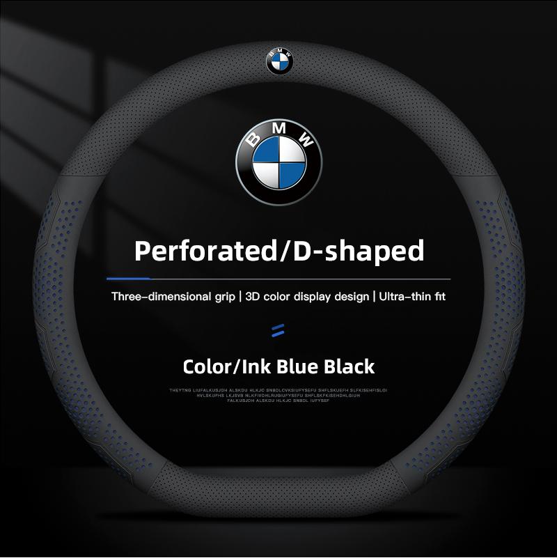 Car Steering Wheel Cover Ultra-thin Breathable Car Accessories For BMW E92 E53 E61 E62 E93 GT G30 G20 G05 G11 E48 Series i3 G07 XN9