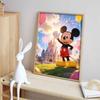 Disney Mickey Mouse castle fireworks diamond painting handmade diy mosaic art painting kit home decoration