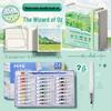 Moyu Watercolor & Acrylic Travel Sketching Set: Portable Palette, Drawing Board, and Book for Painting and Sketching.