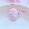 20 Stück Neue Süße Harz Mini Gemischte Cartoon Eiscreme Serie Flache Rückseite Cabochon Scrapbook Kawaii DIY Verzierungen Zubehör L52