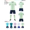 Wholesale football jersey set Customized men's and women's training short-sleeved jersey Student sports competition breathable and quick-drying 