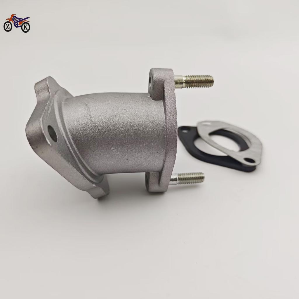 29mm Silver Carburetor Intake Manifold Pipe with Gasket for QJ125 CG125 Motorcycle Pit Dirt Bike